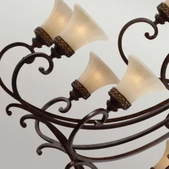 Outlet Elstead Lighting Drawing Room Ø137 taklampa Brons