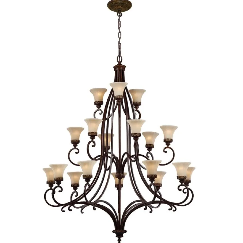 Outlet Elstead Lighting Drawing Room Ø137 taklampa Brons