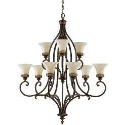 Online Elstead Lighting Drawing Room Ø95 taklampa Brons