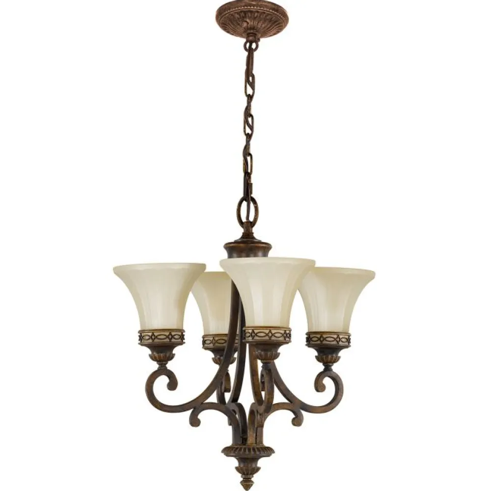 Clearance Elstead Lighting Drawing Room Ø45 taklampa Brons