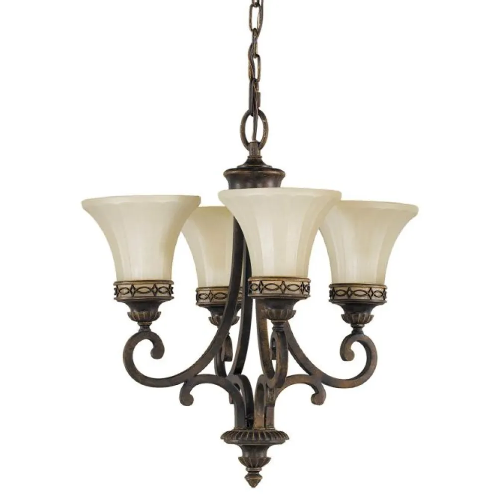 Clearance Elstead Lighting Drawing Room Ø45 taklampa Brons
