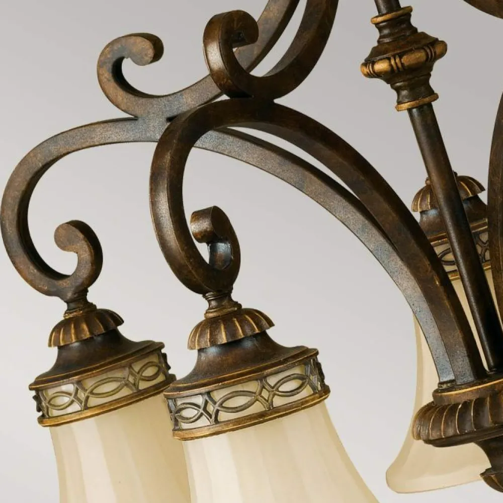 Outlet Elstead Lighting Drawing Room Ø64 taklampa Brons
