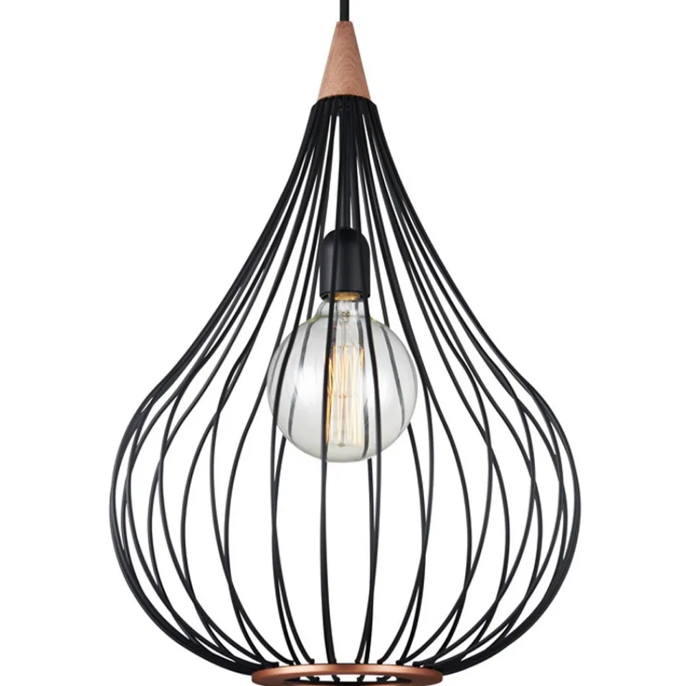 Halo Design Drops Ø38 taklampa Svart