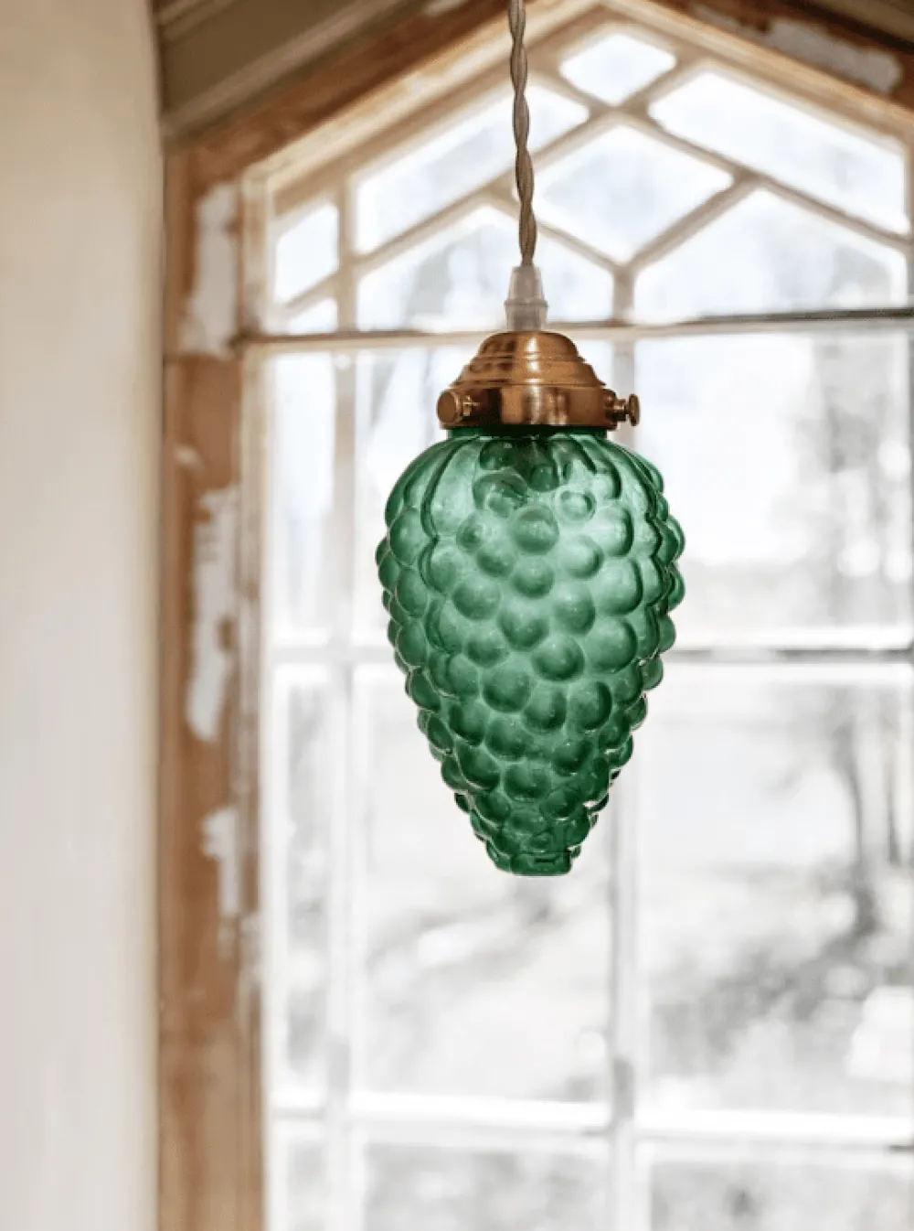Clearance Strömshaga Druva Ø10 fönsterlampa Grön