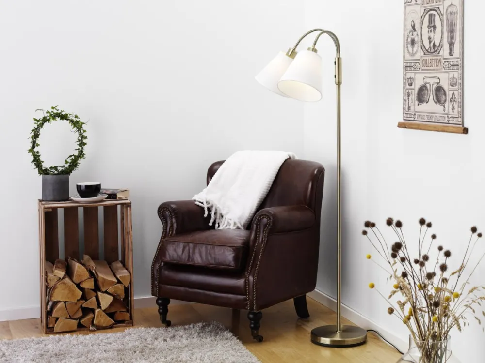 Outlet Cottex Duett golvlampa Antik