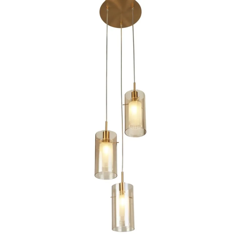 Discount Searchlight Duo Ø26 taklampa Brons