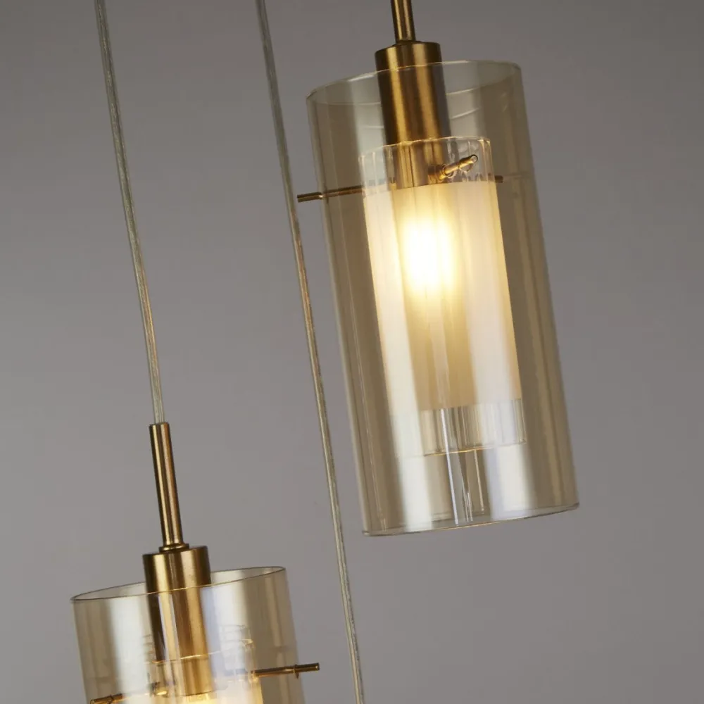 Discount Searchlight Duo Ø26 taklampa Brons