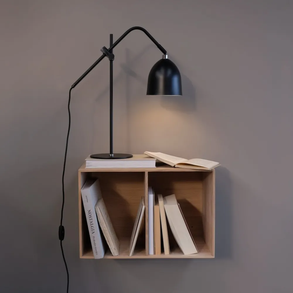 Outlet Dyberg Larsen Easton 56cm skrivbordslampa Svart