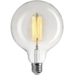 Online Unison E27 edison glob 2W 2200K dimbar Transparent