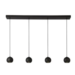 Best Searchlight Eindhoven 125cm taklampa Sandsvart