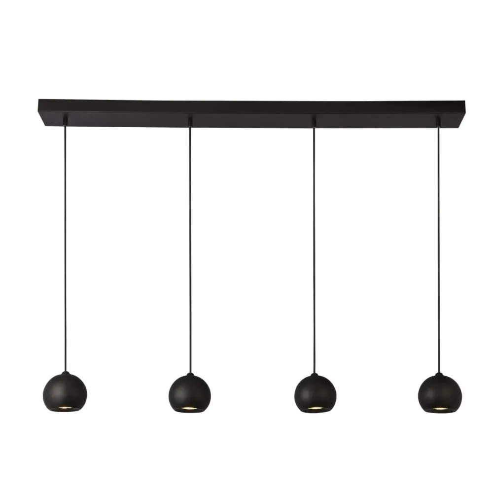 Best Searchlight Eindhoven 125cm taklampa Sandsvart