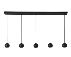 Online Searchlight Eindhoven 160cm taklampa Sandsvart