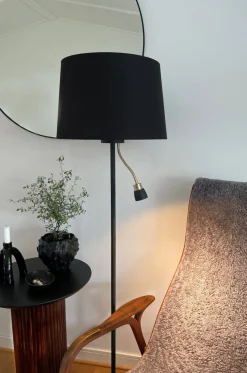 Best Aneta Lighting Eketorp golvlampa Svart
