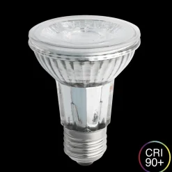 Unison E27 LED PAR20 7W 2700K dimbar Transparent