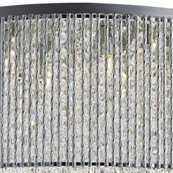 Outlet Searchlight Elise Ø40 taklampa Krom