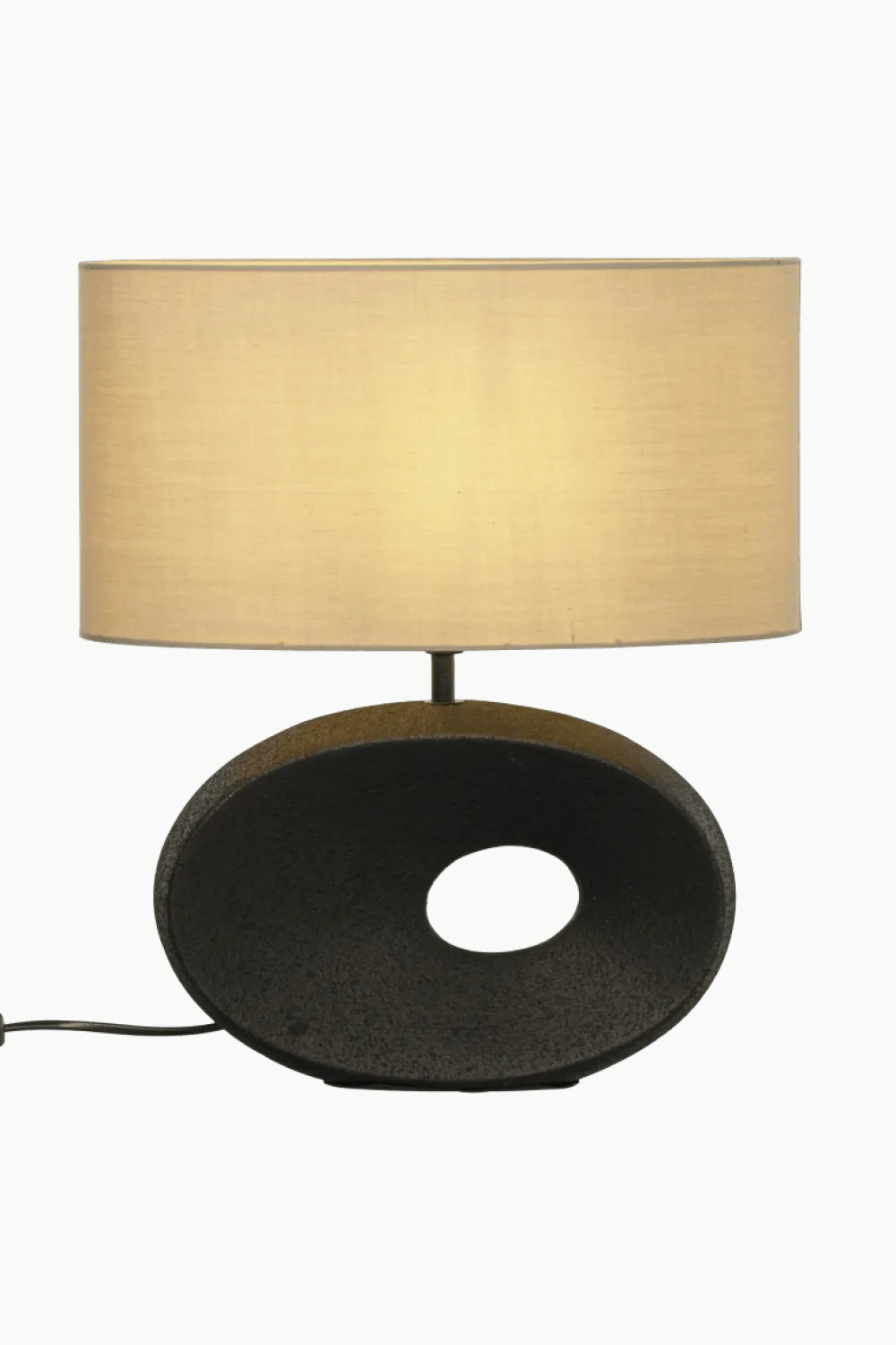 Discount Aneta Lighting Ellipse 42cm bordslampa Svart