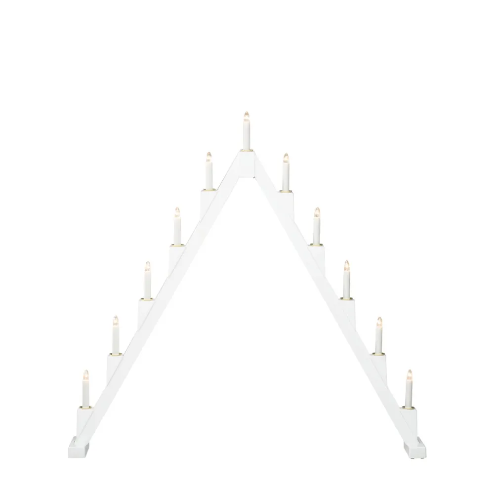 Clearance Konstsmide Elljusstake 11ljus vikbar
