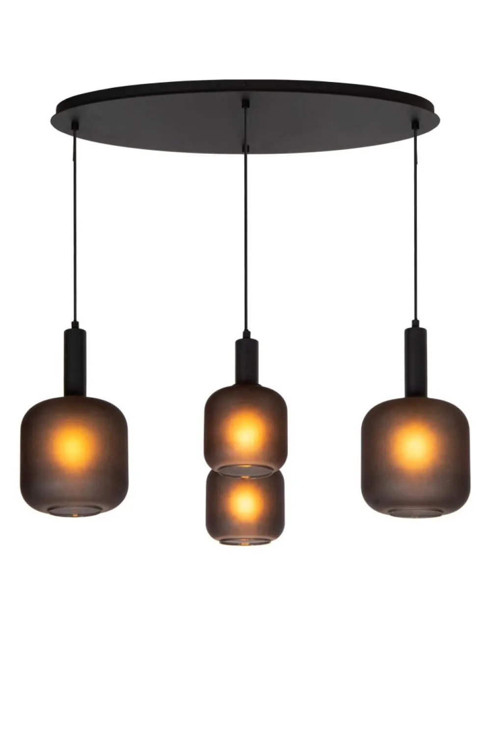 Discount Lucide Eloise 93cm taklampa Svart