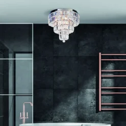 Sale Searchlight Empire Ø50 badrumslampa Krom