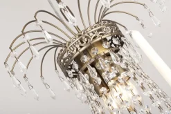 Outlet Norrsken Design Empire Classic Ø55 kristall Antikmässing