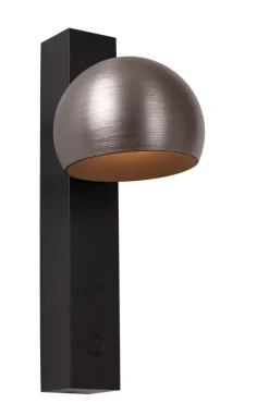 Online Lucide Esfera 25cm vägglampa Grå