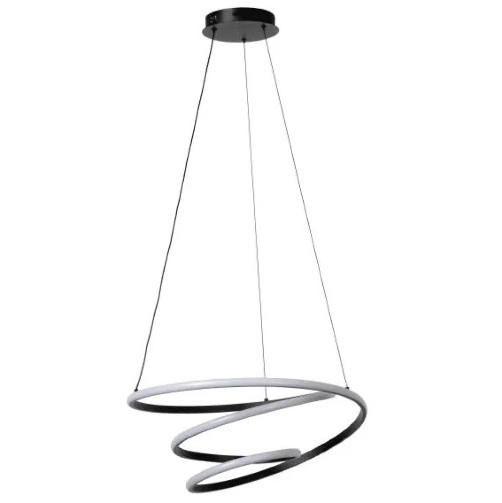 Hot Lucide Espiral Ø52 taklampa Svart