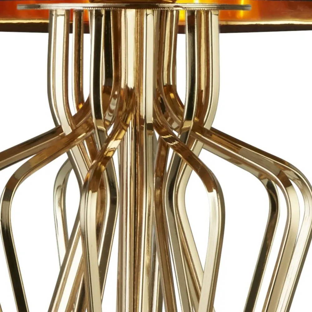 Hot Searchlight Ethan 72cm bordslampa Guld