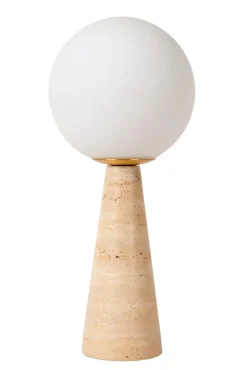 Discount Lucide Evin 45cm bordslampa Opal