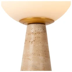 Discount Lucide Evin 45cm bordslampa Opal