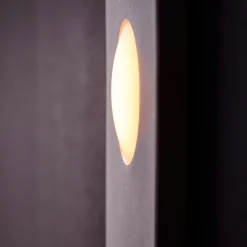 New Herstal Evo 100cm vägglampa Grå