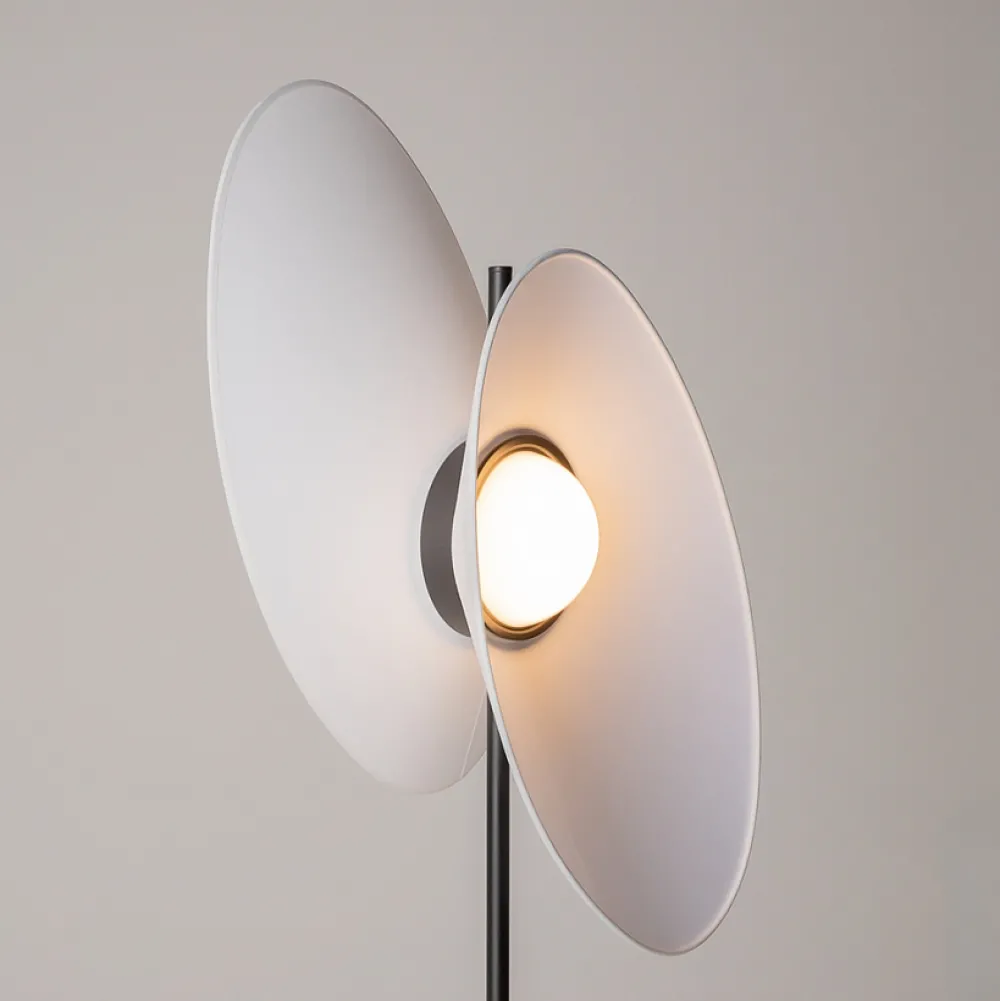 Discount Maytoni Evolution golvlampa Vit