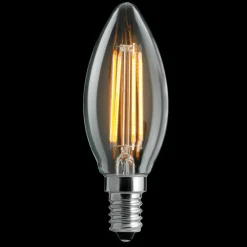 Unison E14 4,5W 2200K 3-steg dimbar minne Transparent