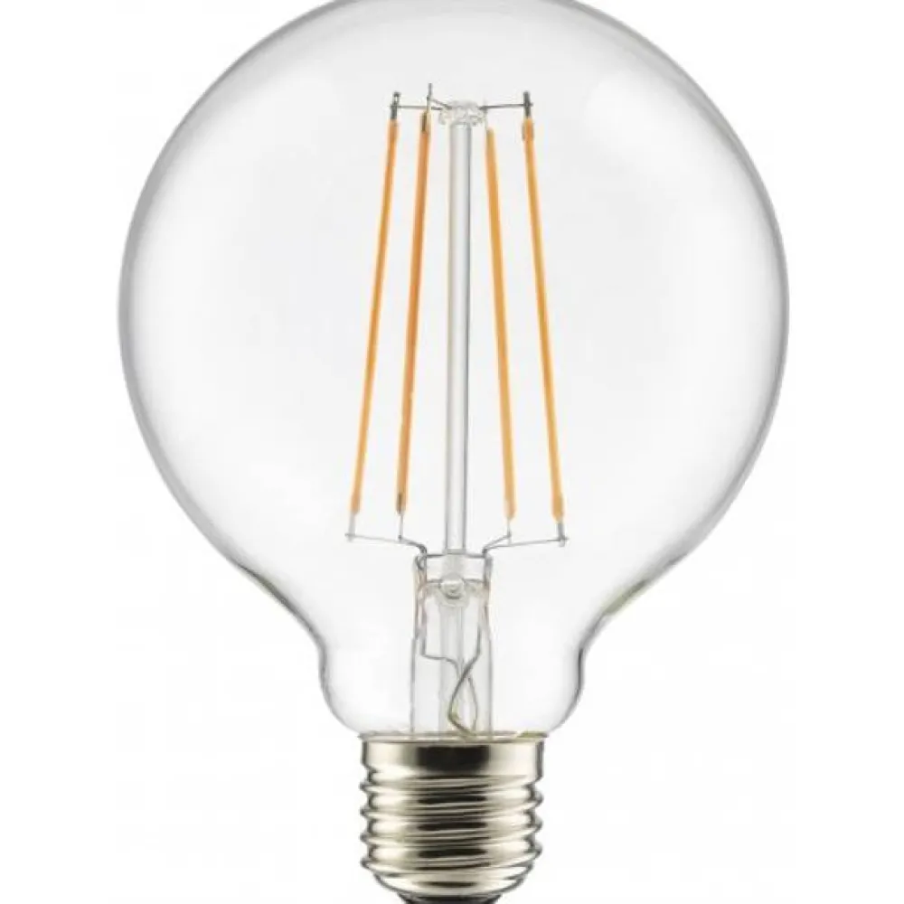 Discount Unison E27 7W 2200K 3-steg dimbar minne Transparent