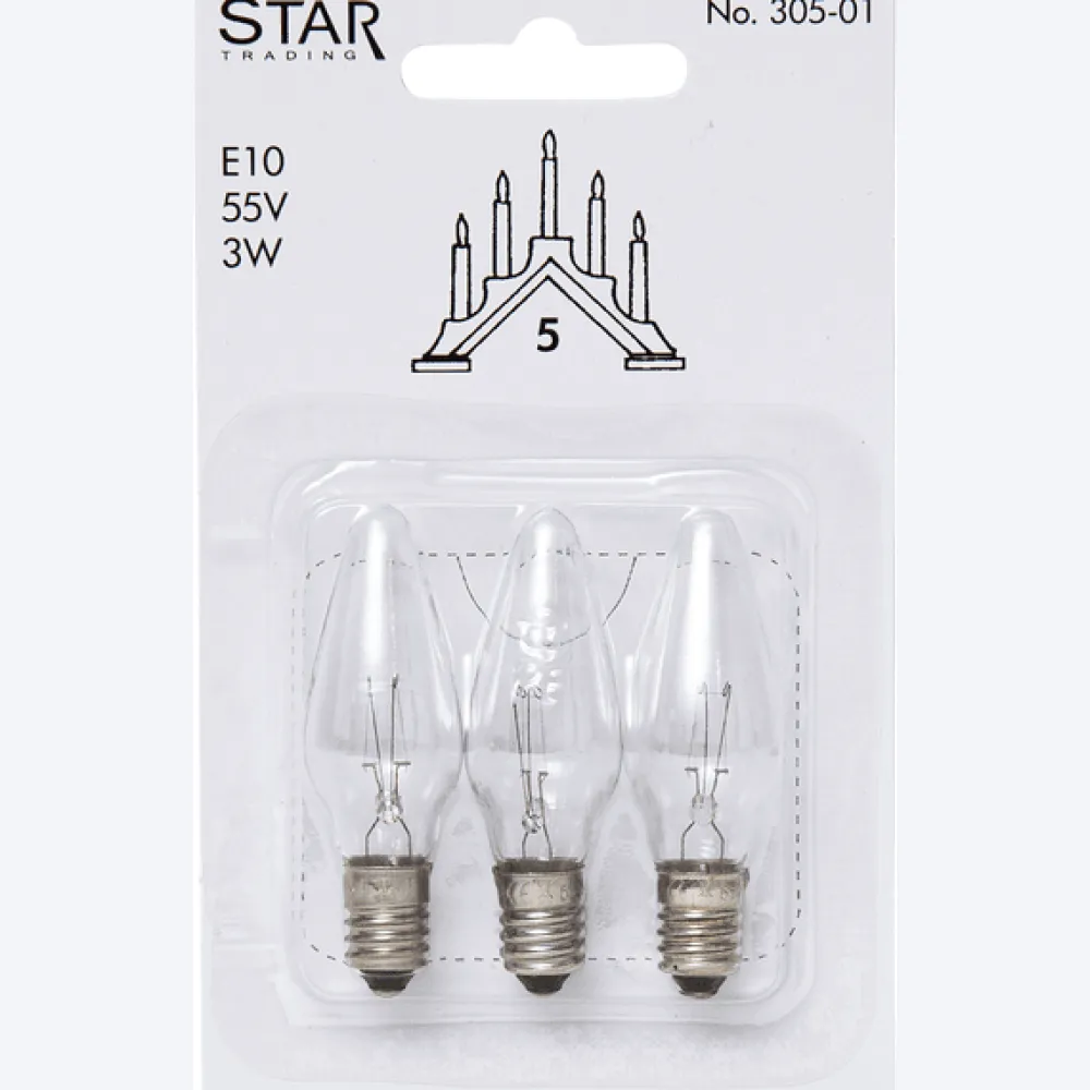 Discount Star Trading E10 3W 55V 3-pack