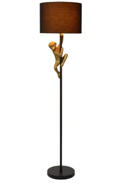 Discount Lucide Extravaganza Chimp golvlampa Svart