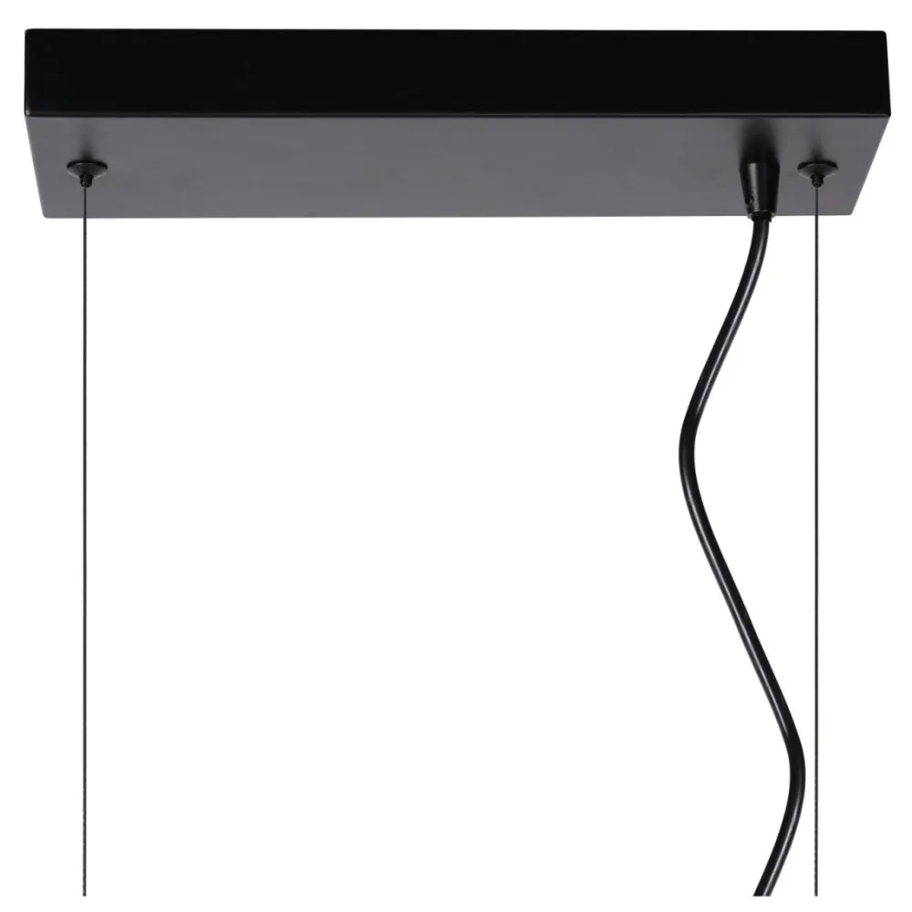 Clearance Lucide Fabian 80cm taklampa Svart