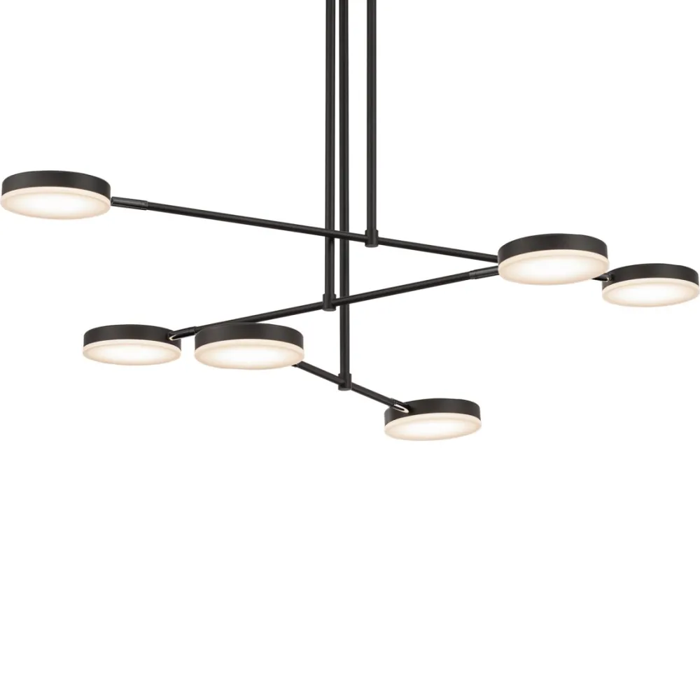 New Maytoni Fad 90cm taklampa Svart