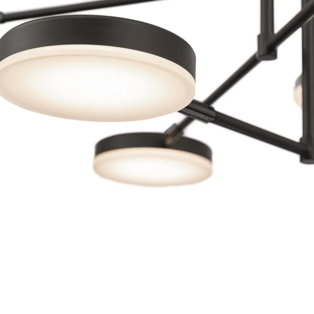 New Maytoni Fad 90cm taklampa Svart