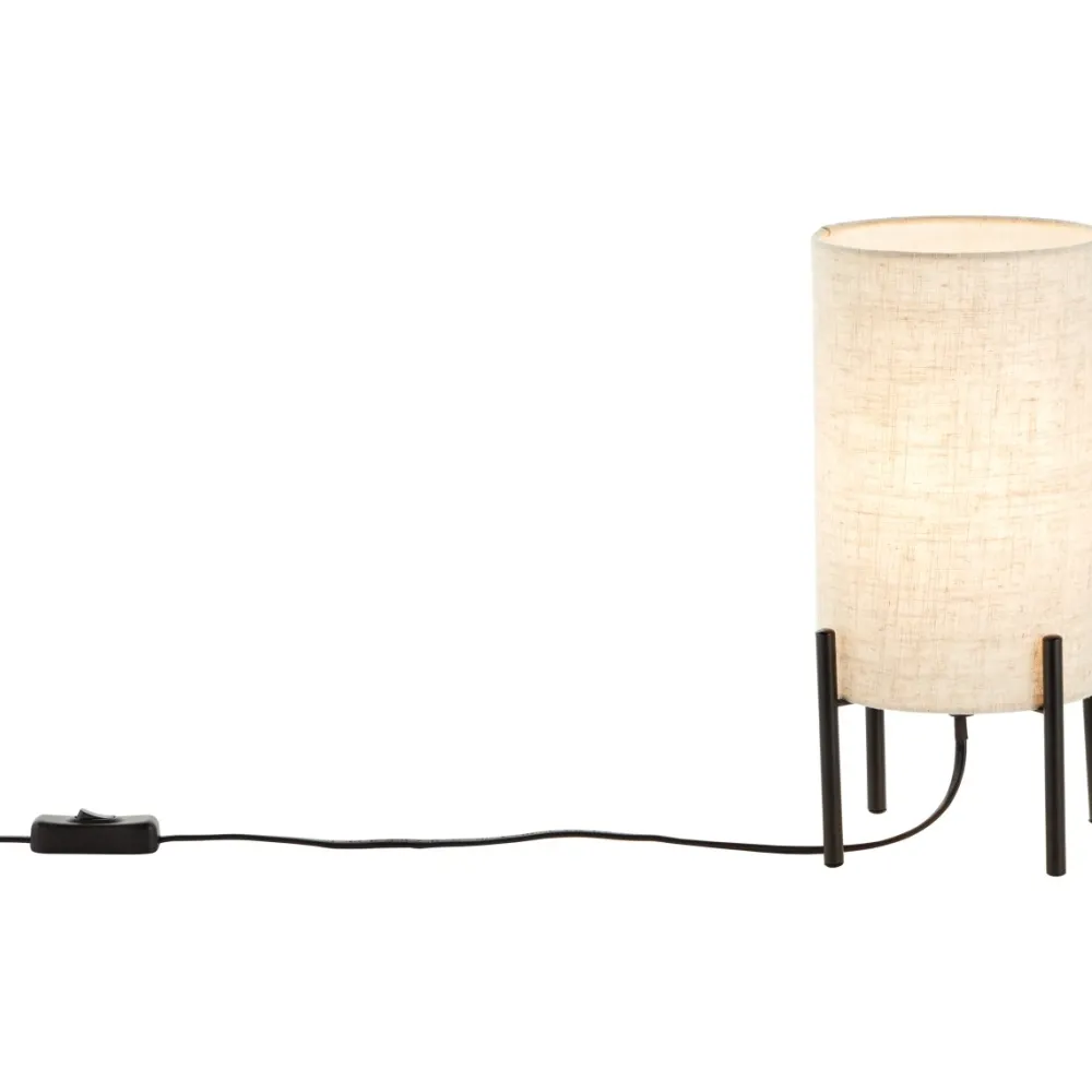 Outlet Brilliant Fairhill 30cm bordslampa Beige