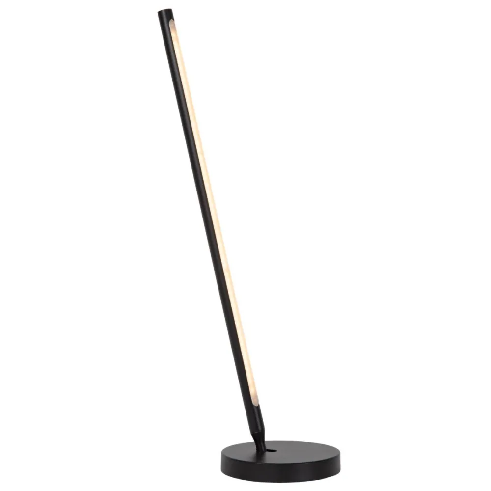 Lucide Finan 60cm bordslampa Svart