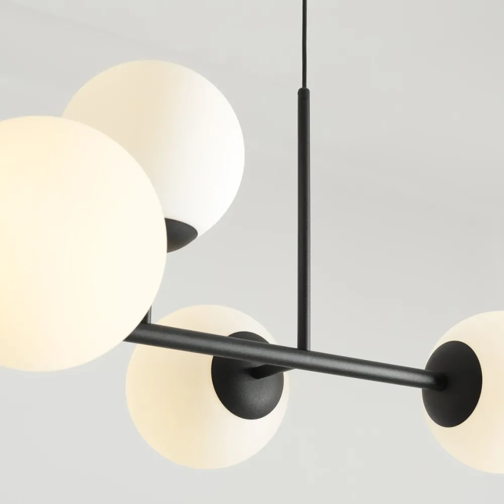 Clearance Artera Fin 142cm taklampa Svart