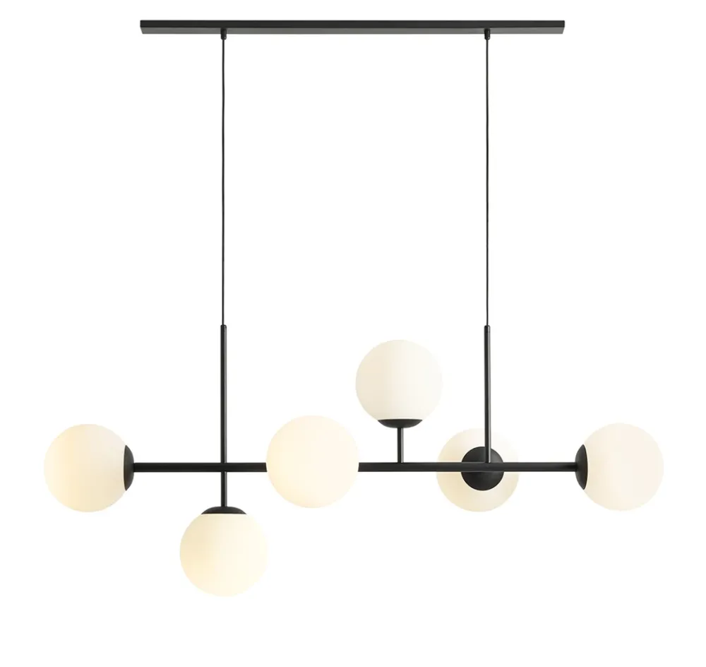 Clearance Artera Fin 142cm taklampa Svart