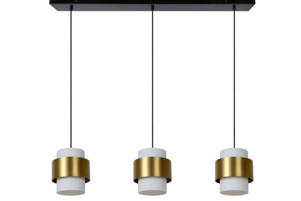 Lucide Firmin 110cm taklampa Mattguld/mässing