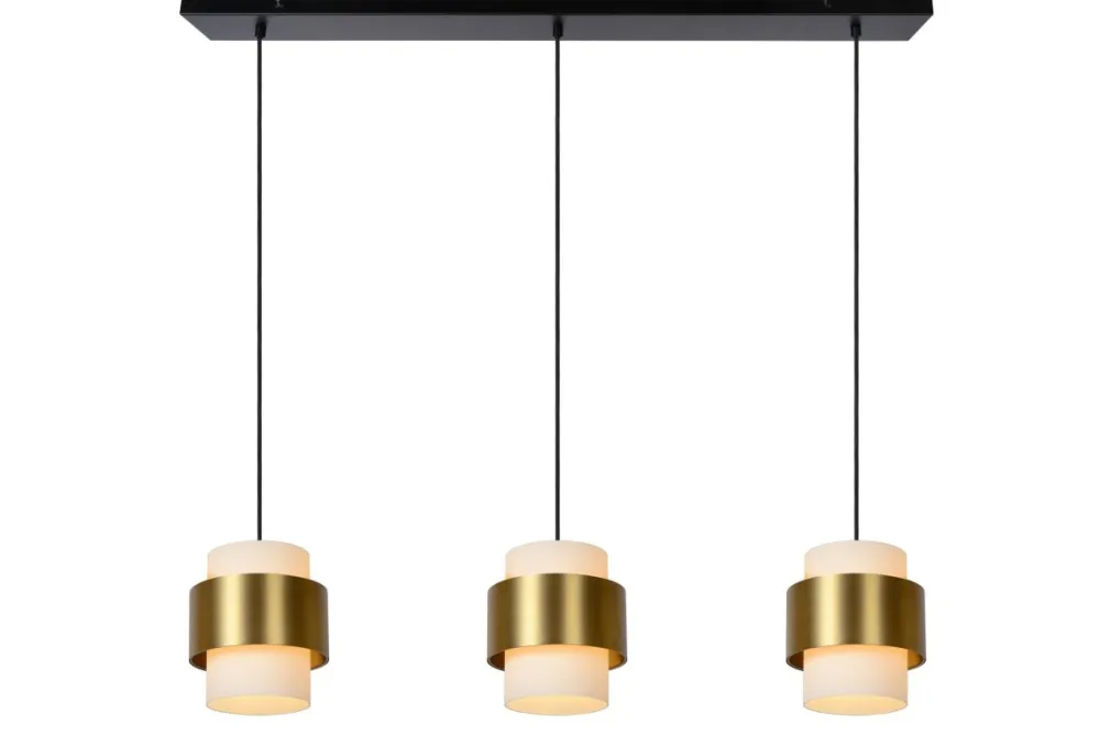 Lucide Firmin 110cm taklampa Mattguld/mässing