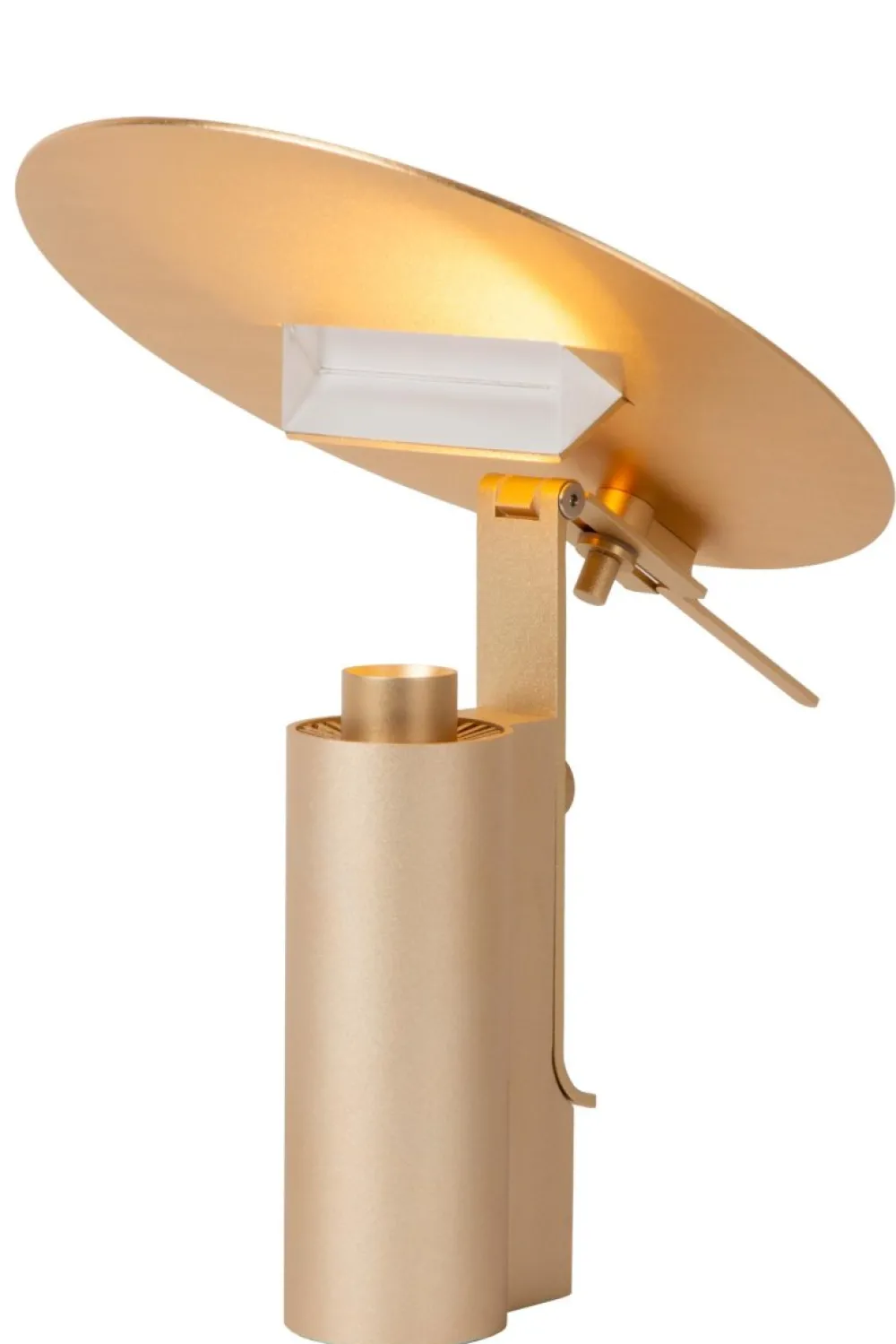 Lucide Fits 30cm bordslampa Mattguld/mässing