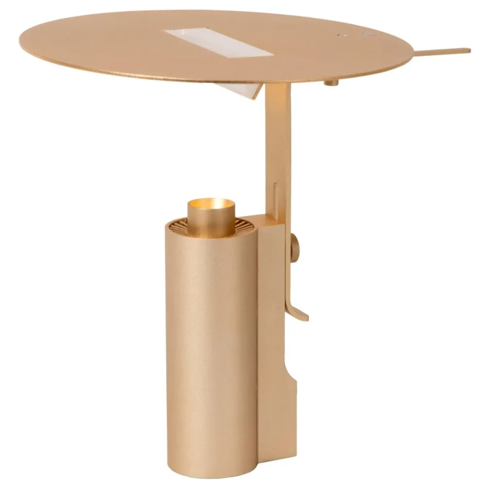 Lucide Fits 30cm bordslampa Mattguld/mässing