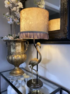 Outlet Aneta Lighting Flamingo 67cm bordslampa Svartguld