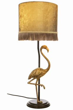 Outlet Aneta Lighting Flamingo 67cm bordslampa Svartguld