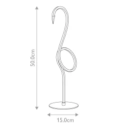 Discount Elstead Lighting Flamingo 50cm bordslampa