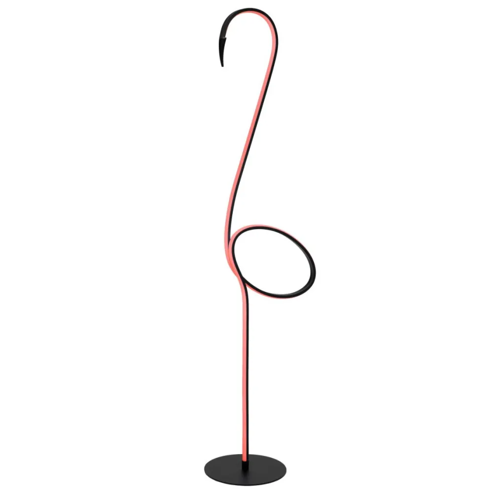 Best Lucide Flamingo golvlampa Svart